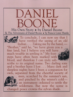 Daniel Boone: His own Story